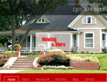 Tablet Screenshot of mowingmore.com